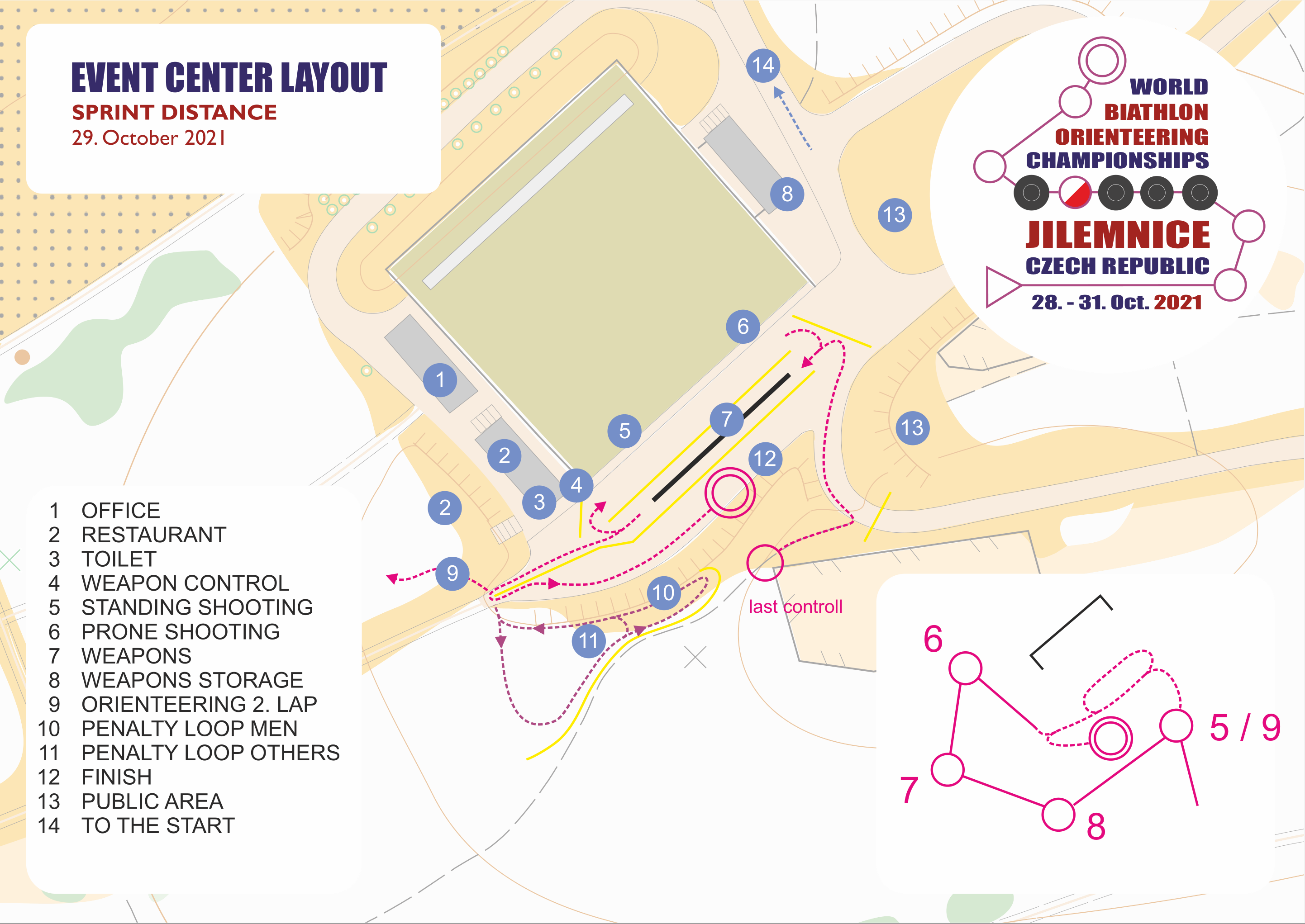 Download SPRINT event centre layout