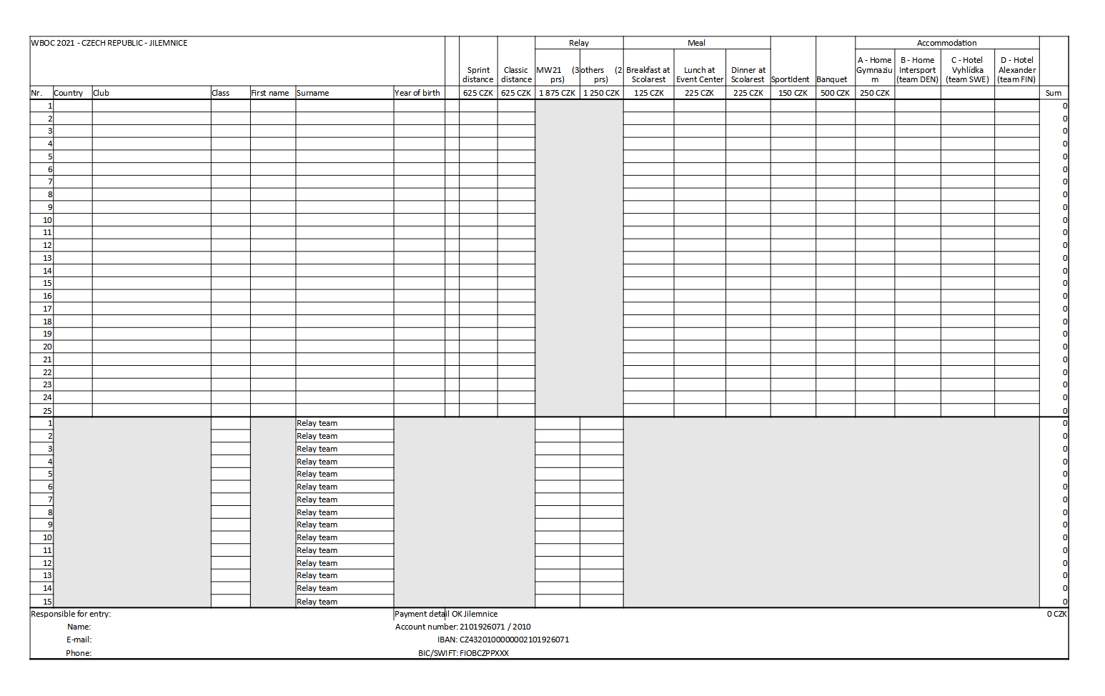Download entry form